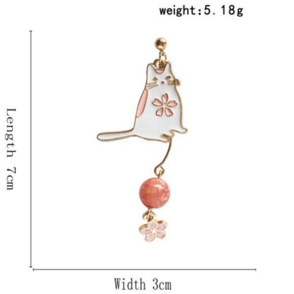 💙💕Last one Strawberry Stones Cat Sakura Flower - Picture 5 of 11